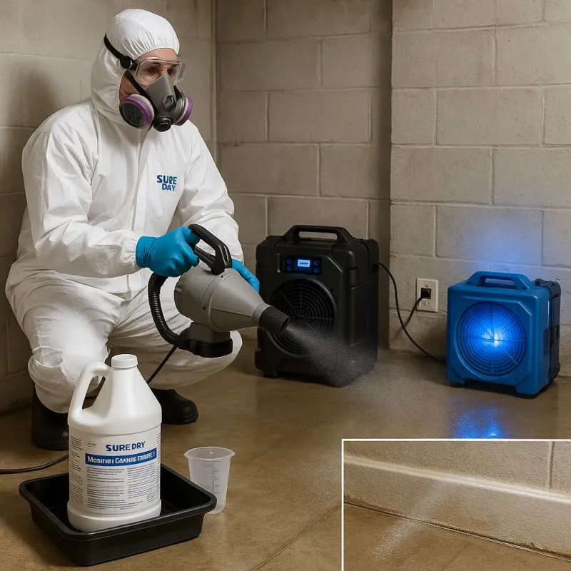 Sanitization and Odor Removal process in Lubbock, TX