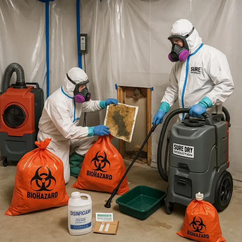 Contaminated Water Handling Protocols process in Lubbock, TX
