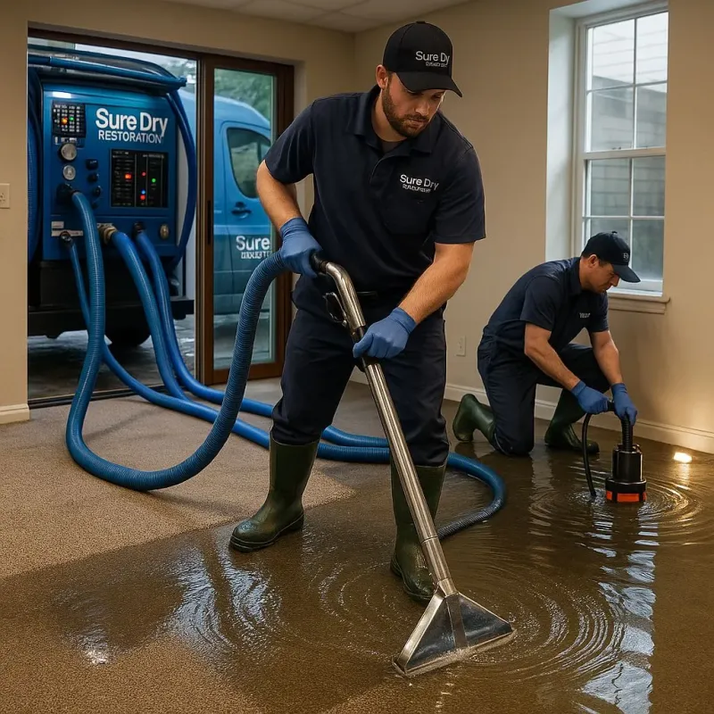 Water Extraction and Removal process in Lubbock, TX